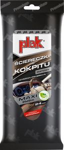 Atas Plak Maxi matowe ściereczki do kokpitu o zapachu grejfruta 24x22 cm - 24szt uniwersalny 1