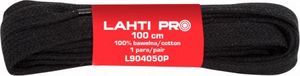 Lahti Pro SZNUROWADŁA PŁASK.100% BAWEŁ.CZAR.L904052P,10PAR,120CM,LAHTI 1