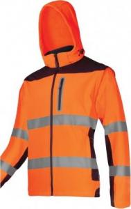 Lahti Pro Softshell Ostrzegawczy z Odpinanymi Rękawami Pomarańczowy S (L4092201) 1