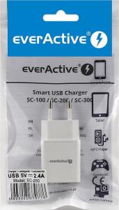 Ładowarka EverActive SC-200 1x USB-A 2.4 A (SC200) 4