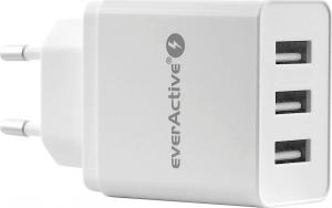 Ładowarka EverActive SC-300 3x USB-A 3.4 A (SC300) 1