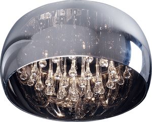 Lampa sufitowa Zumaline Zuma Line Crystal C0076-05L-F4FZ plafon lampa sufitowa 5x42W G9 srebrny / transparentny 1
