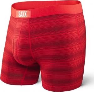 SAXX Bokserki Ultra Boxer Fly red hot ombre stripe r. S (SXBB30FRHO) 1