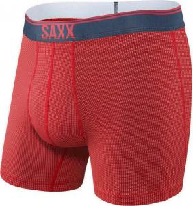SAXX Bokserki Quest Boxer Brief Fly red r. M (SXBB70FRRR) 1