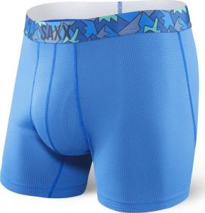 SAXX Bokserki Quest Boxer Brief Fly pure blue r. S (SXBB70FPBS) 1