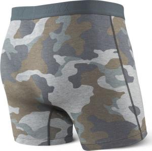 SAXX Bokserki Vibe Boxer Brief grey supersize camo r. S (SXBM35GSC) 2