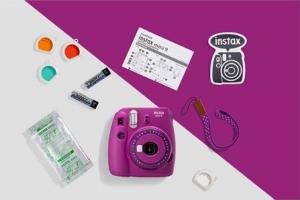 Aparat cyfrowy Fujifilm Instax Mini 9 fioletowy 5