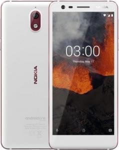 Smartfon Nokia Nokia 3.1 2018 16 GB Dual SIM Biały  (11ES2W01A17) 1