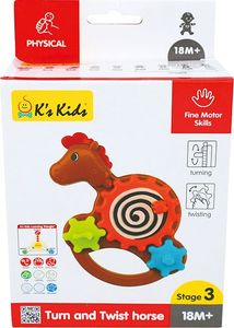 Ks Kids Zabawka edukacyjna - Koń zakręć/przekręć 4