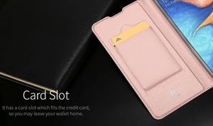 Dux Ducis Etui portfel Dux Ducis Skin Leather SAMSUNG GALAXY A20e granatowe uniwersalny 17