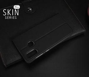 Dux Ducis Etui portfel Dux Ducis Skin Leather SAMSUNG GALAXY A20e granatowe uniwersalny 21