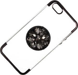 Etui Diamond Stand SAMSUNG J4+ czarne uniwersalny 3