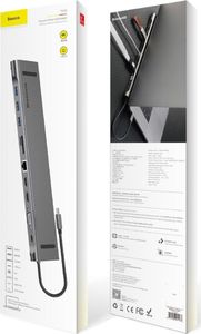 Stacja/replikator Baseus Enjoyment USB-C (CATSX-G0G) 4