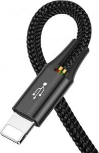Kabel USB Baseus USB-A - USB-C + microUSB + 2x Lightning 1.2 m Czarny (CA1T4-A01) 3