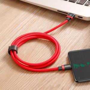 Kabel USB Baseus USB-A - USB-C 1 m Czerwony (SB4876) 2