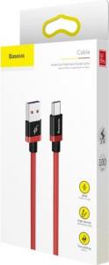 Kabel USB Baseus USB-A - USB-C 1 m Czerwony (SB4876) 4
