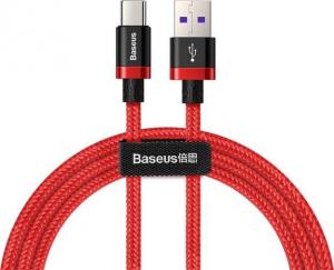 Kabel USB Baseus USB-A - USB-C 1 m Czerwony (SB4876) 5