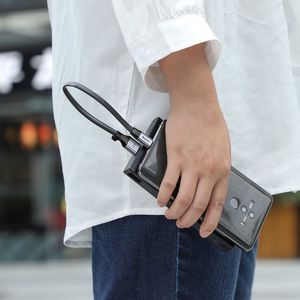 Kabel USB Baseus USB-A - USB-C 0.23 m Czarno-szary (6953156293427) 4