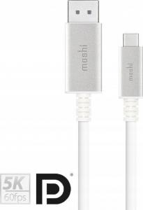 Kabel USB Moshi USB-A - USB-C 1.5 m Biały (42586-uniw) 1