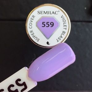 Semilac Lakier Hybrydowy Nr 559 Violet Blast 7ml 2