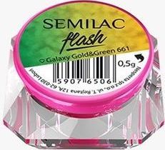 Semilac Pyłek Semilac Flash Galaxy Gold&Green 661 uniwersalny 1