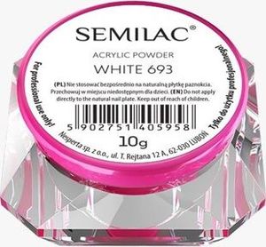 Semilac Semilac Akry Pyłek Akrylowy White 693 uniwersalny 1