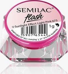 Semilac Pyłek Semilac Flash Sunlight Effect Light Pink 673 uniwersalny 1