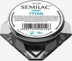 Semilac Semilac UV Gel Smart Tytan 50ml uniwersalny 1