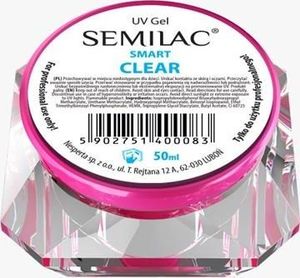 Semilac Semilac UV Gel Smart Clear 50ml uniwersalny 1