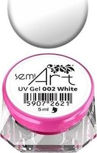 Semilac Semilac UV Gel Semi-Art 002 White - 5 ml uniwersalny 1