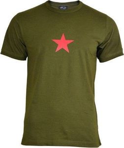 Mil-Tec Mil-Tec Koszulka T-shirt Olive z Gwiazdą S 1