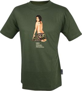 Web-Tex Web-Tex Koszulka T-Shirt Para Girl Olive S 1