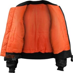 Kurtka męska Mil-Tec Kurtka męska Flek MA1 Czarna r. 3XL 3