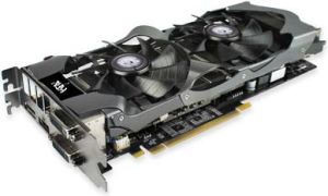 Karta graficzna KFA2 K45R Blue GF GTX760 EX OC PCI-E 2GB DDR5 256BIT W/DP/HDMI/DVI-D/DVI-I/Cooling Fan(G) (G-K45RL-76NPH6DV8RNZ-KFAG) 2