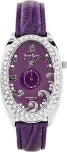 Zegarek Gino Rossi 103A (zg575d) violet/silver uniwersalny 1