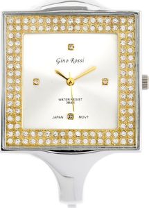 Zegarek Gino Rossi  - 6392B (zg519c) silver/gold uniwersalny 1