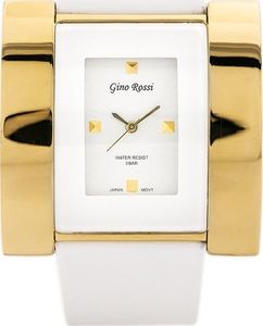 Zegarek Gino Rossi  - ELEPHANT (zg509a) white/gold uniwersalny 1