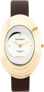 Zegarek Gino Rossi  - 6490A (zg538c) gold/brown uniwersalny 1