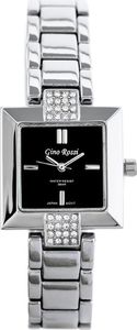 Zegarek Gino Rossi  - 6574B (zg553a) black/silver uniwersalny 1