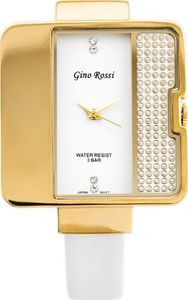Zegarek Gino Rossi  - 6632A (zg556d) white/gold uniwersalny 1