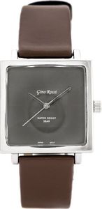 Zegarek Gino Rossi  - SIMPLY (zg501g) silver/brown uniwersalny 1