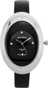 Zegarek Gino Rossi  - 6666A (zg573b) black/silver/black uniwersalny 1