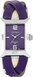 Zegarek Gino Rossi  - 6724A (zg562c) silver/violet uniwersalny 1