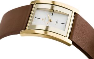 Zegarek Gino Rossi  - DAFNE (zg576e) brown/gold uniwersalny 3