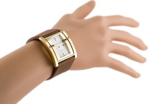 Zegarek Gino Rossi  - DAFNE (zg576e) brown/gold uniwersalny 5
