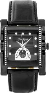 Zegarek Gino Rossi  - 6814A (zg564f) black uniwersalny 1