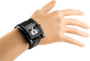 Zegarek Gino Rossi  - 6814A (zg564f) black uniwersalny 3