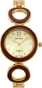 Zegarek Gino Rossi  8223B - SFERICO (zg518c) gold/brown uniwersalny 1