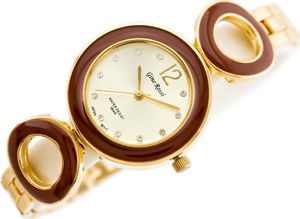Zegarek Gino Rossi  8223B - SFERICO (zg518c) gold/brown uniwersalny 2