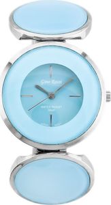 Zegarek Gino Rossi  - 8449B (zg513d) silver/blue uniwersalny 1